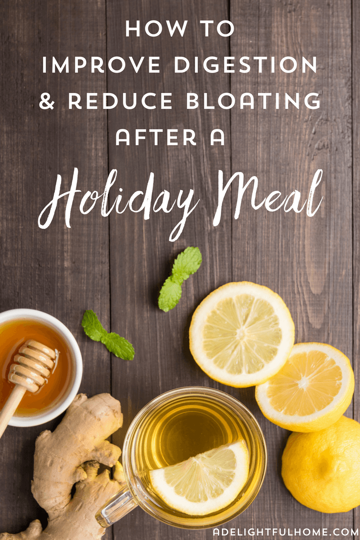 Improve Digestion and Reduce Bloating After a Meal - No Fuss Natural