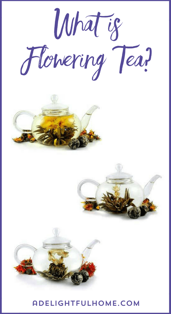 Flowering Tea - What it is and How to Brew it - No Fuss Natural