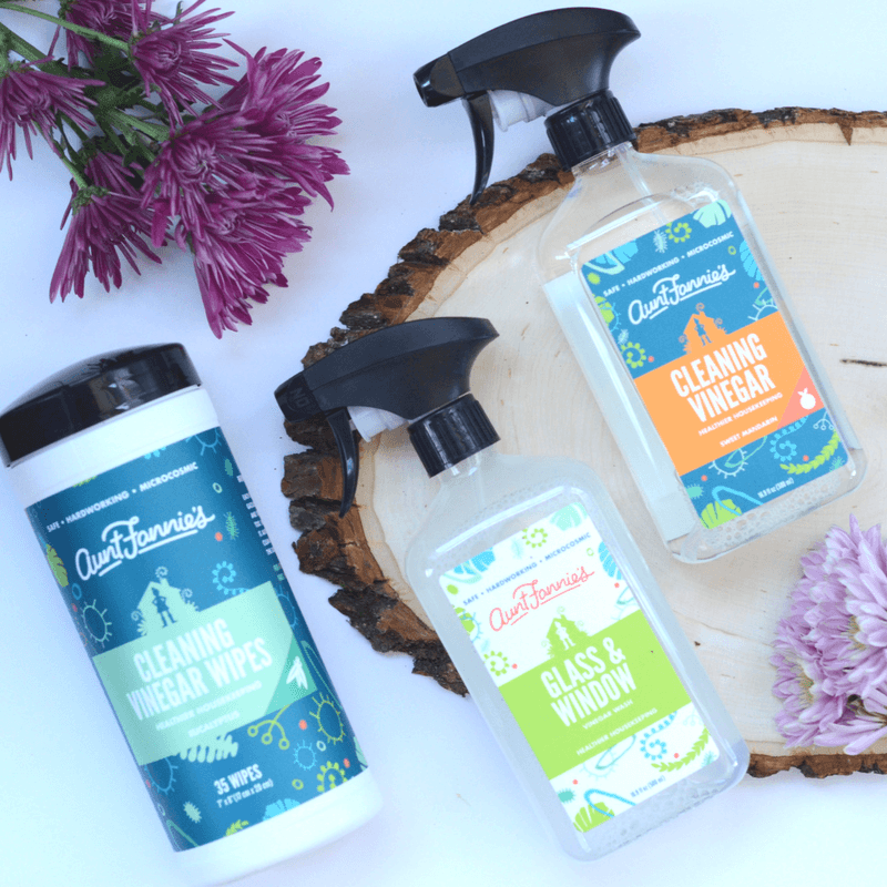 Aunt Fannie's Cleaning Supplies + Gut Health - Twist of Lemons