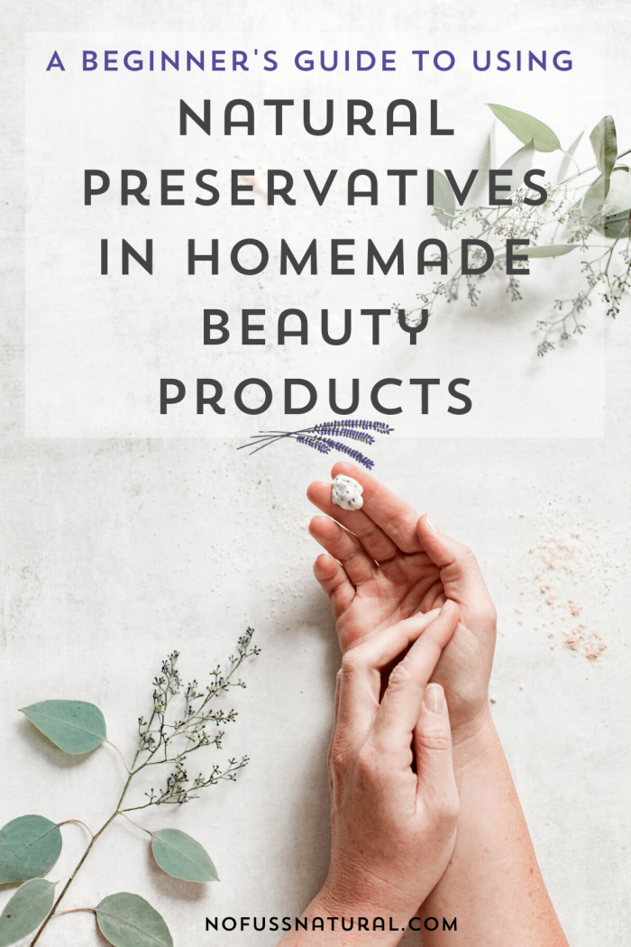 How and When to Use Natural Preservatives in DIY Beauty Products No